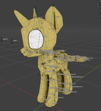 pony model i didnt do anything with oops