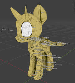 pony model i didnt do anything with oops